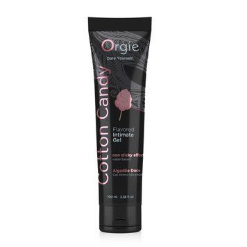 Лубрикант на водній основі Orgie Lube Tube Cotton Candy, 100 мл, зі смаком та ароматом солодкої вати