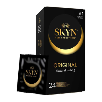 Безлатексные премиум-презервативы SKYN Original, 24 шт