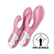 Вибратор-кролик надувной Satisfyer Air Pump Bunny 2