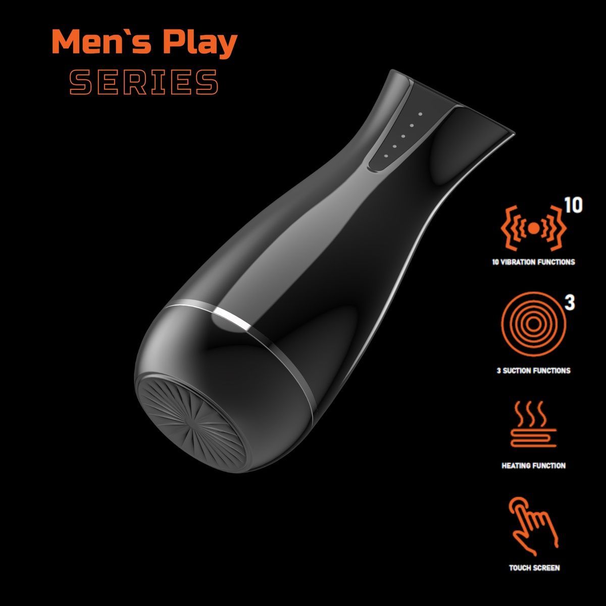 Мастурбатор Erospace Men&rsquo;s Play Vacuum Male Masturbator B6