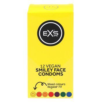 Презервативы EXS Smiley Face Condoms, 12 шт