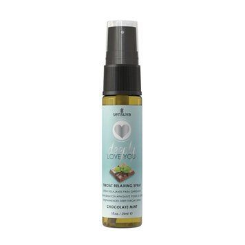 Спрей для глубокого минета Sensuva Deeply Love You Chocolate Mint (29 мл)