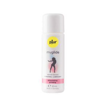 Збуджувальна змазка на водній основі pjur myglide 30 мл, із женьшенем, тепло+поколювання