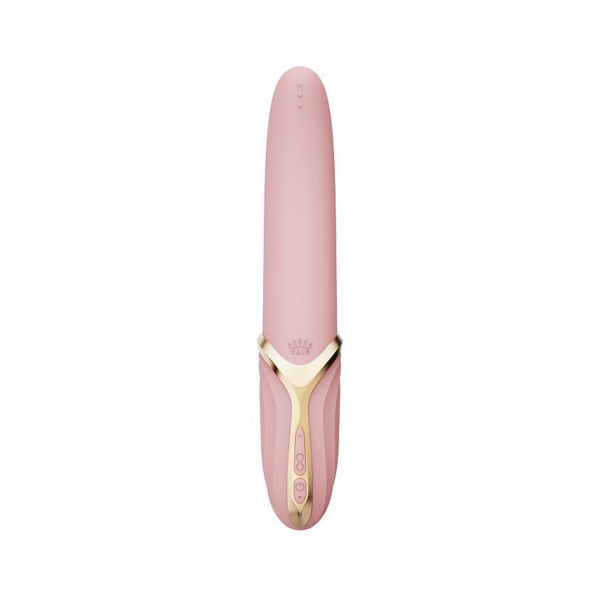 Вибратор Zalo &ndash; EVE Sakura Pink, вибрация + ротация, имитация язычка, подогрев до 39 &deg;C