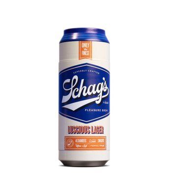 Мастурбатор &ndash; банка пива Blush Schag's Luscious Lager Masturbator Frosted, самосмазывающийся, вакуум
