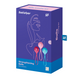 Вагінальні кульки Satisfyer Strengthening Balls (3шт), діаметр 3,8 см, маса 62-82-98г, монолітні