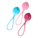 Вагінальні кульки Satisfyer Strengthening Balls (3шт), діаметр 3,8 см, маса 62-82-98г, монолітні