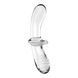 Двусторонний стеклянный дилдо Satisfyer Double Crystal Transparent