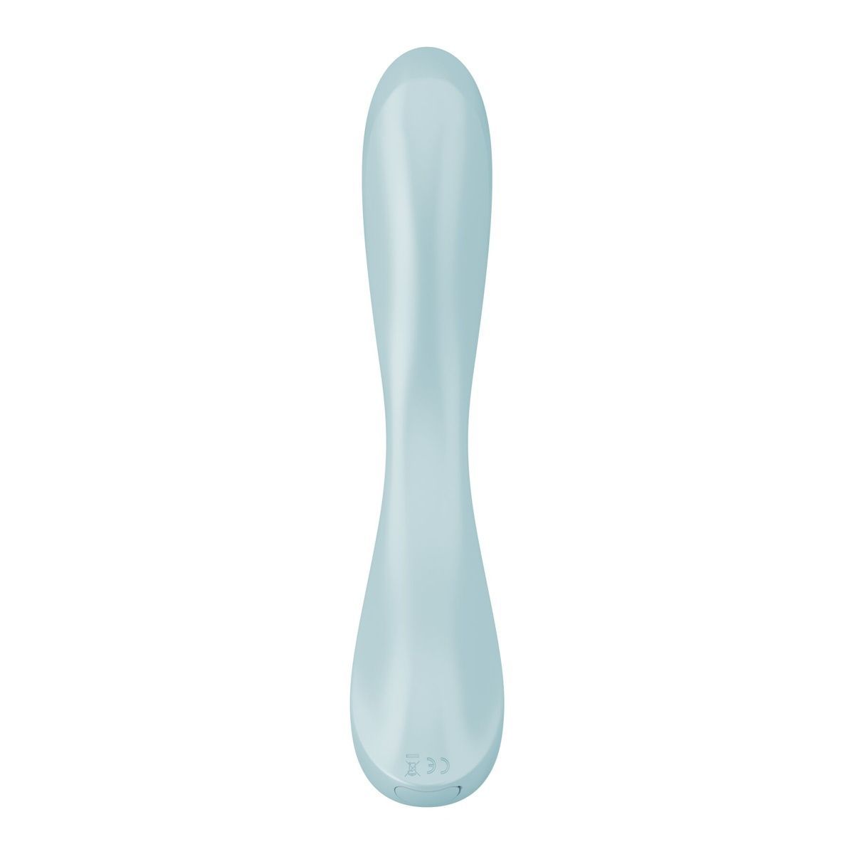 Вібратор для точки G Satisfyer G-Spot Wave 2 Ice Blue з імітацією дотиків пальця