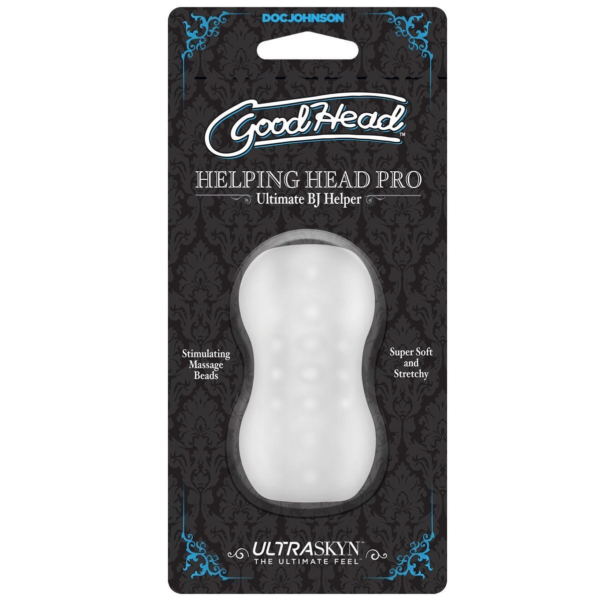 Мастурбатор Doc Johnson GoodHead &ndash; Helping Head Pro &ndash; Frost
