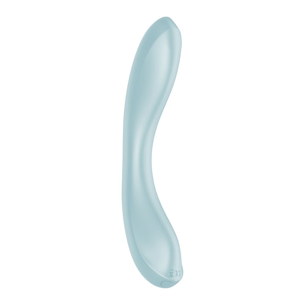 Вібратор для точки G Satisfyer G-Spot Wave 2 Ice Blue з імітацією дотиків пальця