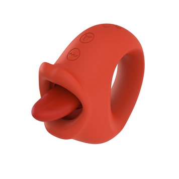 Вібратор з язиком імітує кунілінгус Rechargeable Licking Stimulator
