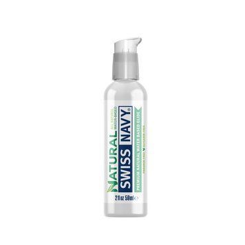 Лубрикант на водной основе Swiss Navy NATURAL All Natural, 59 мл, для чувствительной кожи