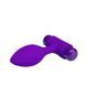 Анальная пробка Pretty Love Vibra Butt Plug Purple, 2.7 см