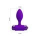 Анальная пробка Pretty Love Vibra Butt Plug Purple, 2.7 см