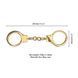 Наручники LOCKINK Pretty-sub Handcuffs, золотисті, металеві, можна відкрити без ключа