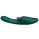 Смарт-вибратор Zalo Ares Turquoise Green, подогрев, 3 мотора, язычок для клитора, стимуляция точки G