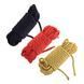 Мотузка для шибарі LOCKINK SEVANDA Shibari Pratice Rope, червона, 8 м, нейлон+бавовна