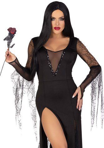 Костюм Мортиши Аддамс Leg Avenue Sexy Spooky Morticia  , S