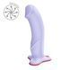 Фалоімітатор Fun Factory THE BOSS STUB Purple, реалістична текстура, довжина 17,9 см, діаметр 4,1см