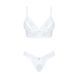 Еротичний комплект Obsessive Heavenlly 2-pcs set, бюстгальтер і танга, XS/S