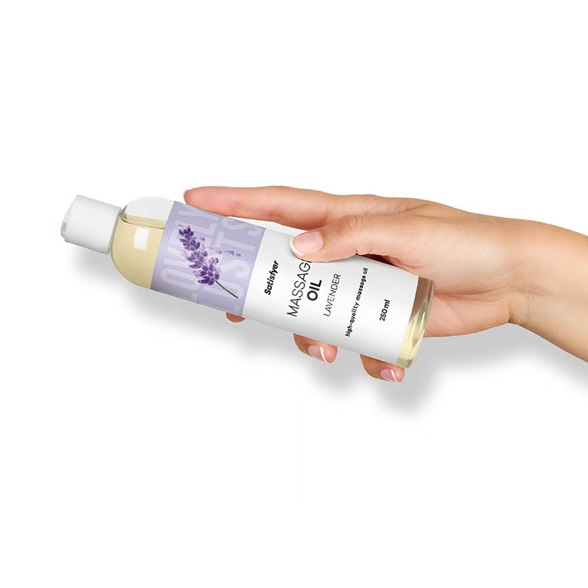 Масажна олія Satisfyer Massage Oil Lavender, 250 мл