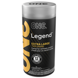 Презервативы ONE Legend XL, 12 шт, увеличенный размер, расширение на конце, подарочная упаковка-тубус