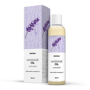 Массажное масло Satisfyer Massage Oil Lavender, 250 мл