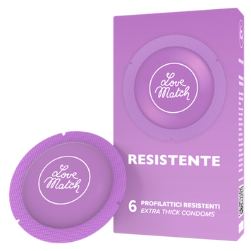Презервативы Resistente (Strong), сверхпрочные, 6 шт.
