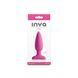 Анальна пробка з вібрацією NS Novelties INYA - Swirl - Pink