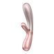 Вибратор-кролик Satisfyer Hot Lover Pink с подогревом и дистанционным управлением