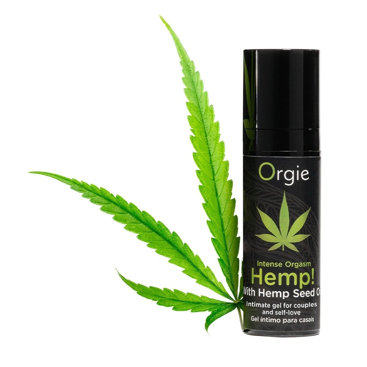 Усилитель оргазма для пар Orgie Hemp! Intense Orgasm с эффектом вибрации, 15 мл