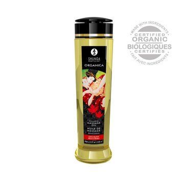 Органическое массажное масло Shunga ORGANICA &ndash; Maple Delight (240 мл) с витамином Е