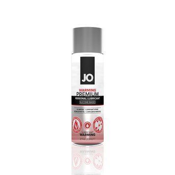 Лубрикант на силіконовій основі JO PREMIUM &mdash; WARMING (60 мл)