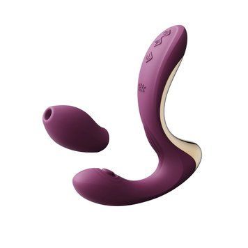 Вибратор-пульсатор с вакуумной насадкой Zalo &ndash; Talis G-Spot PulseWave Vibrator Velvet Purple