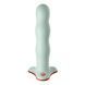 Фалоімітатор Fun Factory BOUNCER Light Green, кульки всередині, ефект вібрації, діаметр 3,9 см