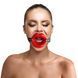 Кляп-розширювач у формі губ Art of Sex &ndash; Gag Lips, натуральна шкіра
