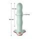 Фалоімітатор Fun Factory BOUNCER Light Green, кульки всередині, ефект вібрації, діаметр 3,9 см