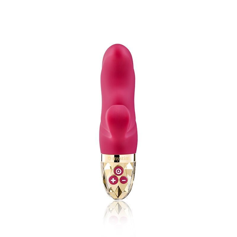 Вибратор-кролик Mystim Hop Hop Bob Fuchsia, мощный мотор, 8 режимов