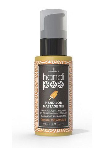 Вкусный гель для изысканных мануальных и оральных ласк Sensuva - Handipop Orange Creamsicle (59 мл)