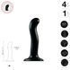 Насадка для страпона Strap-On-Me P&G-Spot Dildo, силикон, размер M