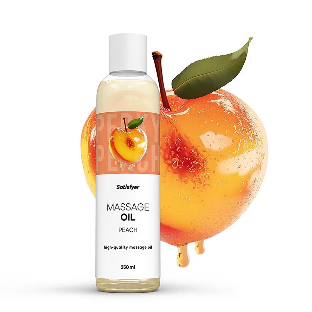 Массажное масло Satisfyer Massage Oil Peach, 250 мл
