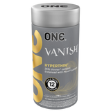 Презервативы ONE Vanish Hyperthin, 12 шт, ультратонкие, со смазкой, подарочная упаковка-тубус