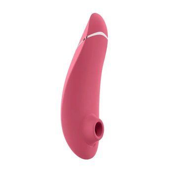 Вакуумный клиторальный стимулятор Womanizer Premium 2 - Raspberry, функции Autopilot и Smart Silence