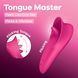 Вибростимулятор для клитора Satisfyer Tongue Master с язычком, имитация кунилингуса