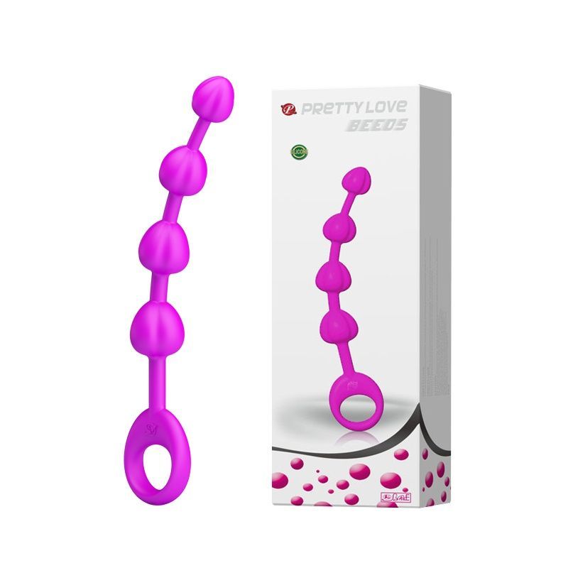 Анальний стимулятор Pretty Love Beeds Purple