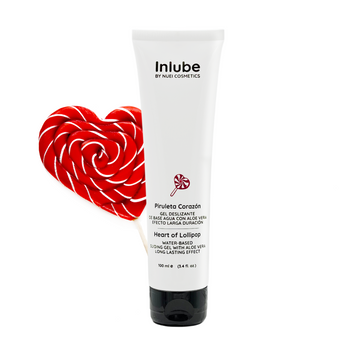 Съедобный лубрикант на водной основе INLUBE Nuei, конфета, 100 мл