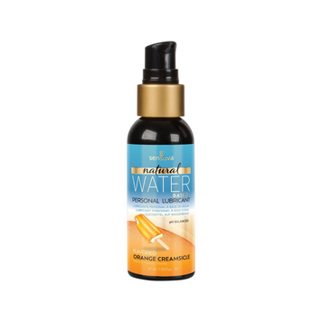 Смазка на водной основе Sensuva Natural WaterBased Orange Creamsicle 57 мл без глицерина и парабенов