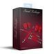 Набір для БДСМ 3 в 1 Feral Feelings BDSM Kit 3 Red, наручники, поножі, хрестовина