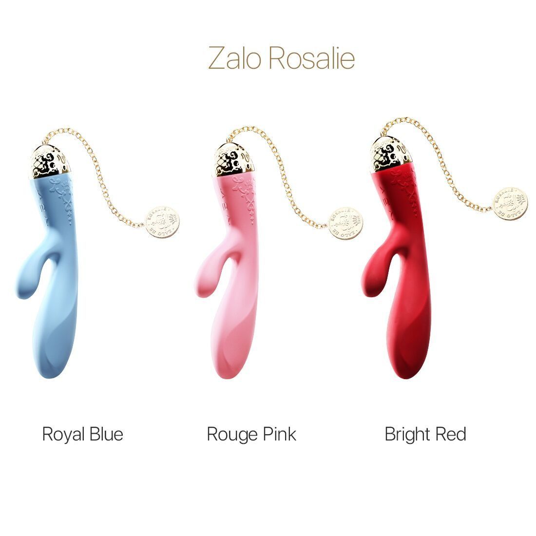 Смартвібратор-кролик Zalo &mdash; Rosalie Rouge Pink